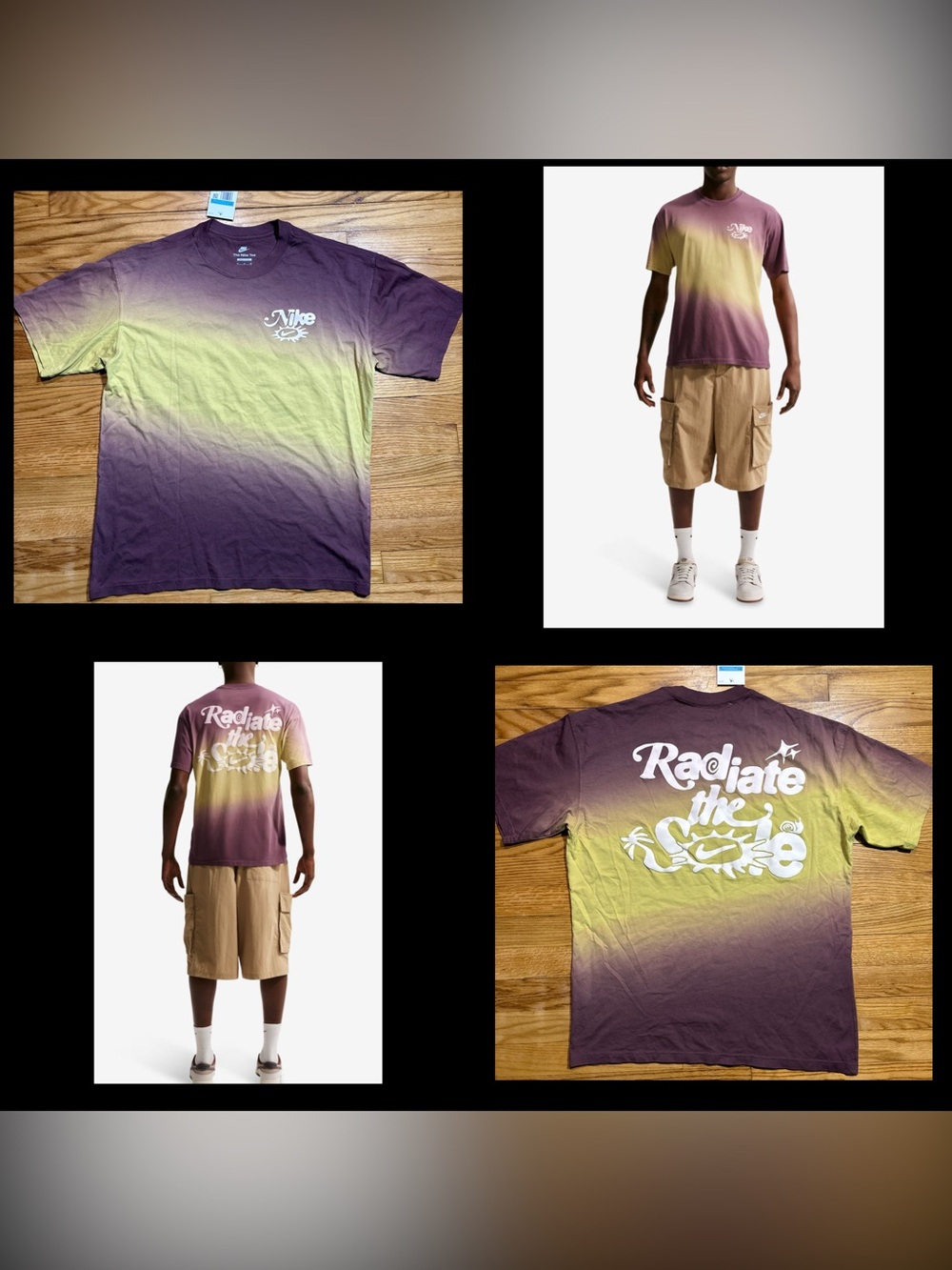 Nike NSW Dunk Dip Dye Loose T-Shirt Men’s sz XXL NEW